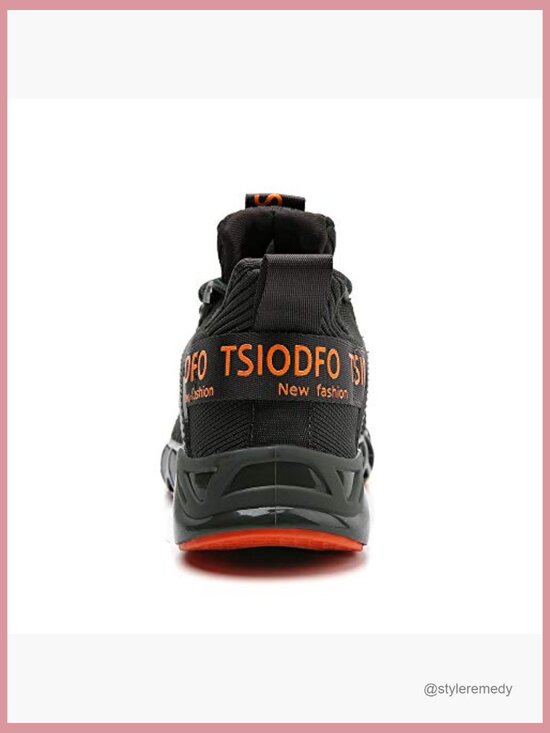 Men\'s TPU Sole Running Shoes with Hexagonal Mesh Upper main image 6